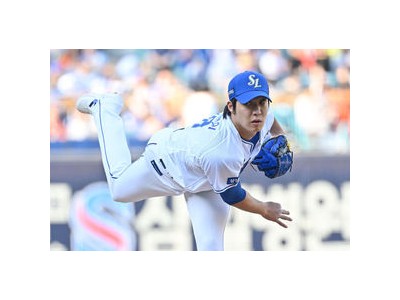 원태인 결식아동 위해 1000만 원 기부 푸른 피의 에이스가 나눔에 나서다