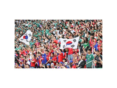 한국 축구대표팀 남아프리카공화국전에 든든한 응원군 동행