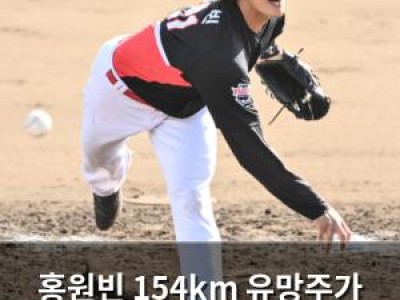 홍원빈 154km 유망주가 선수생활 접는다