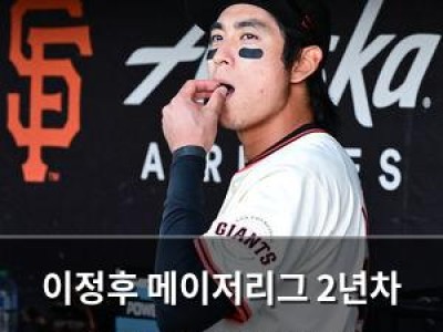 이정후 메이저리그 2년차 타격 8위 예측 나와