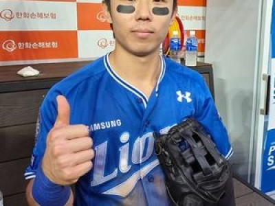 김성윤 2차전 멀티히트로 삼성 승리에 기여