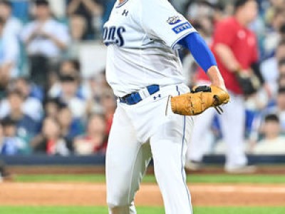 삼성 외국인 투수 가라비토 첫 승 신고
