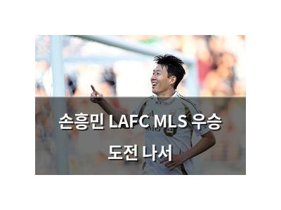 손흥민 LAFC MLS 우승 도전 나서