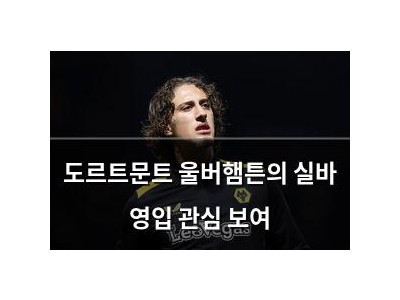 도르트문트 울버햄튼의 실바 영입 관심 보여