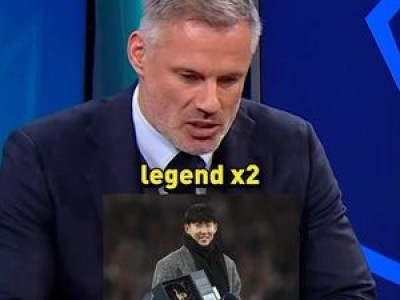 캐러거가 손흥민을 레전드라 부르자 살라도 놀란 듯
